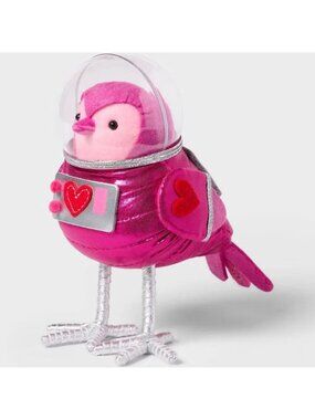Featherly Friends Valentine's Day ' Astra' Astronaut Spacesuit Bird NEW with tag
